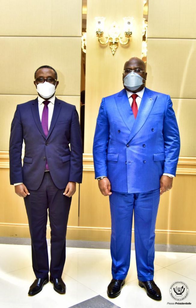 Un émissaire de Kagame chez Tshisekedi