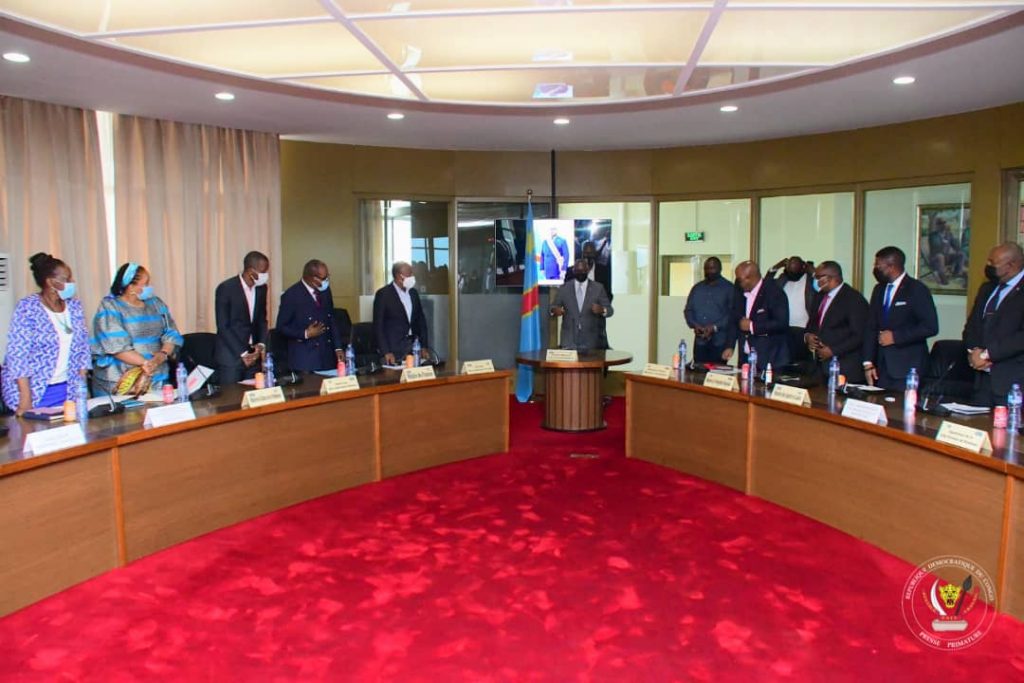 Primature: Réunion d’évaluation des préparatifs de la 9ème édition des Jeux de la Francophonie sous les commandes de Sama Lukonde