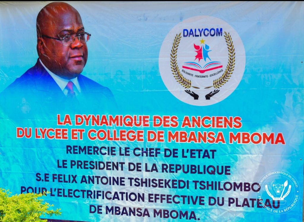 Du courant à Madimba