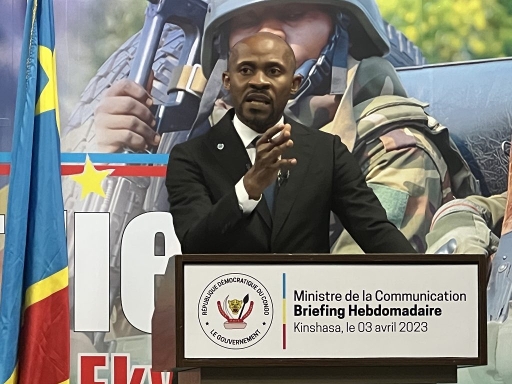 Patrick Muyaya : « la balkanisation de la RDC, ce n’est pas avec nous ni par nous »