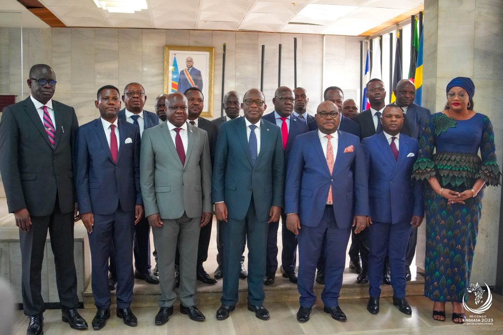 IXes Jeux de la Francophonie: Didier Mazenga passe le flambeau à Christophe Lutundula le bâton de commande du Comité de pilotage!