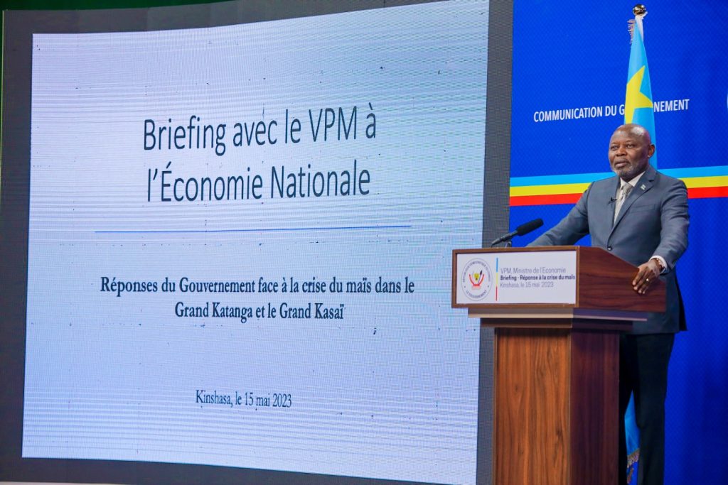 Pénurie de maïs, Vital Kamerhe s’explique face à la presse