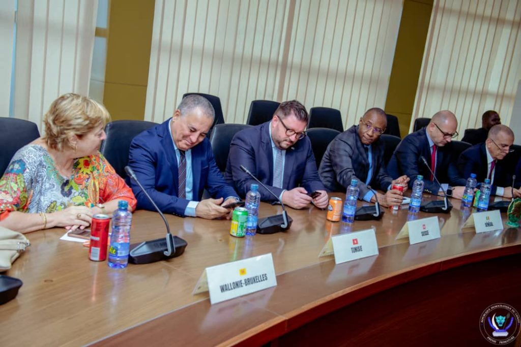 IXes Jeux de la Francophonie : les Assurances de Sama Lukonde aux ambassadeurs des pays francophones