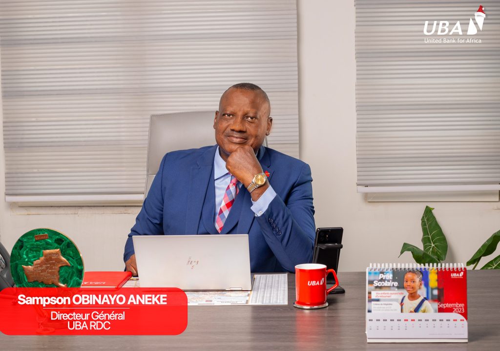 SAMPSON OBINAYO, le nouveau DG de UBA RDC