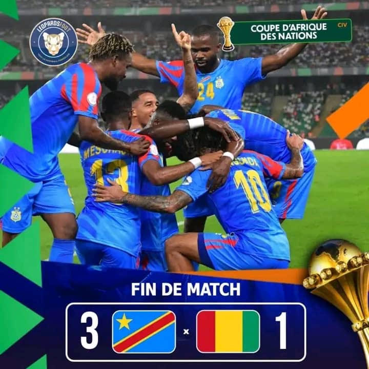 CAN 2023: Le Fimbu des léopards sur les sylis de la Guinée