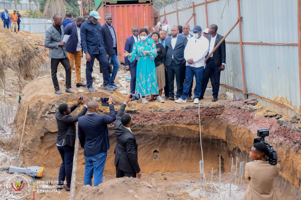 État de lieux de la ville de Kinshasa, Les Ministres des Affaires foncières et de l’Urbanisme en visite d’inspection