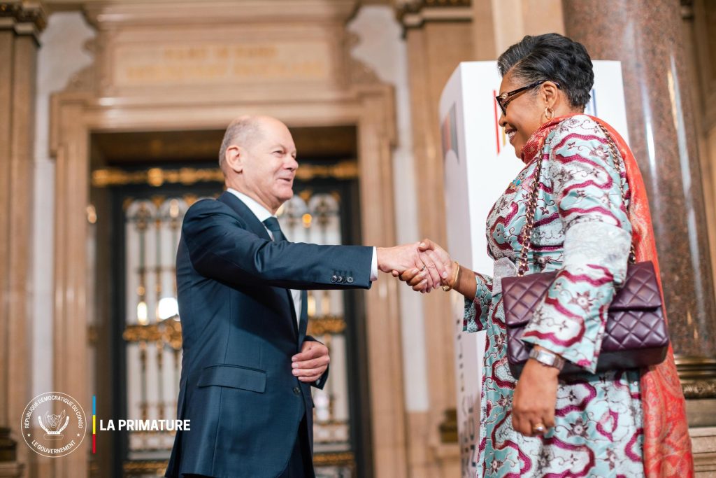 Conférence de Hambourg : Judith Suminwa très favorable au développement durable