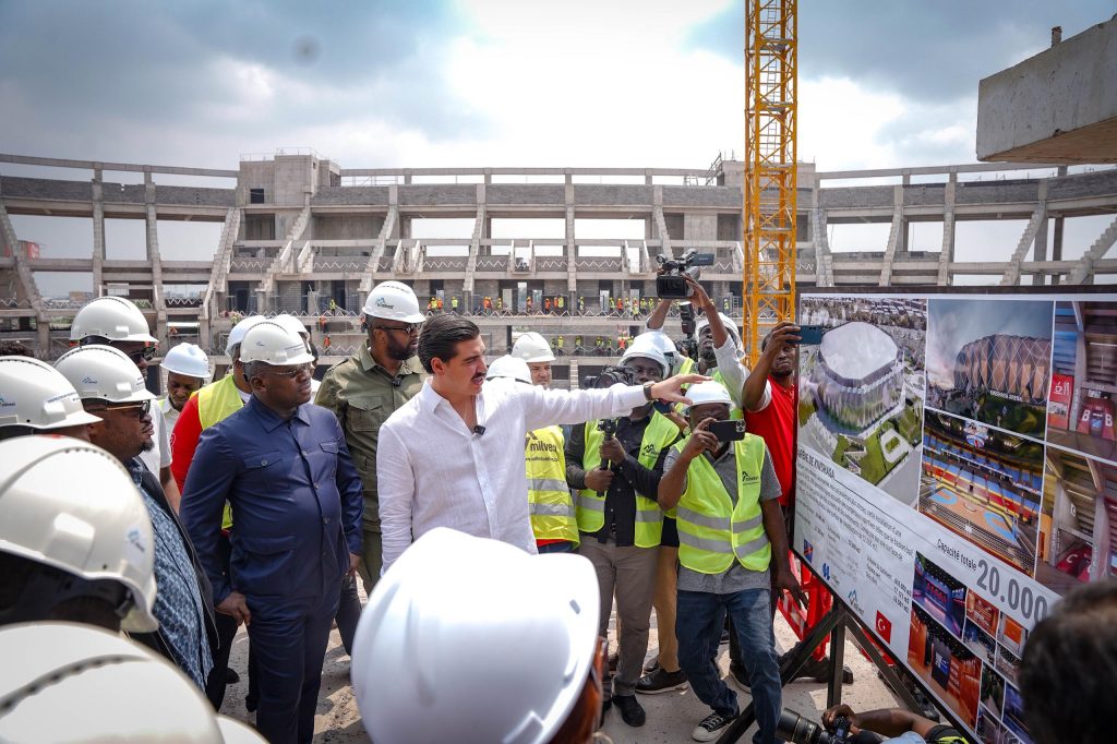 Arena Kinshasa, la relance des travaux