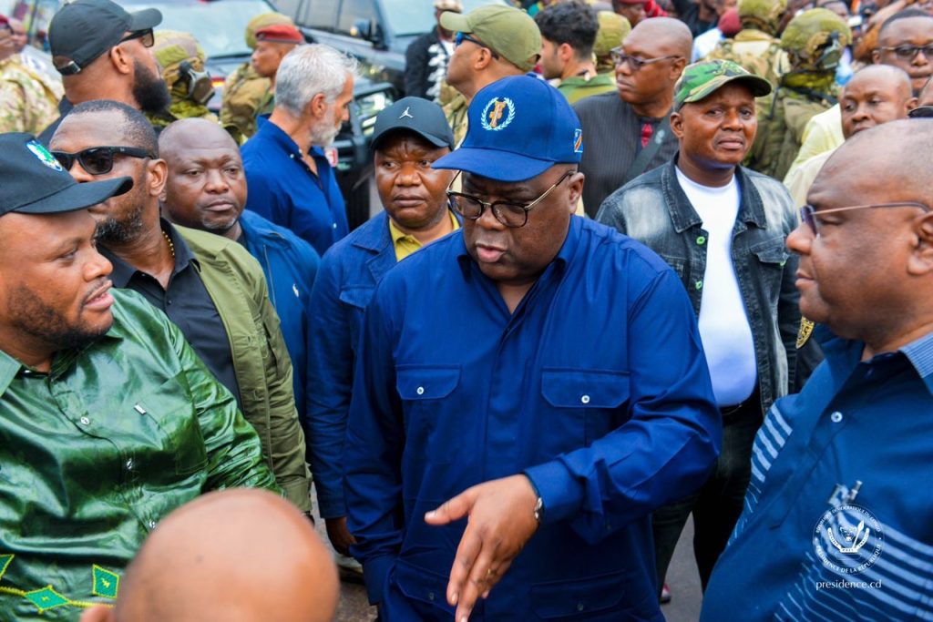 KINSHASA : Fatshi en inspection surprise de la voirie de la capitale