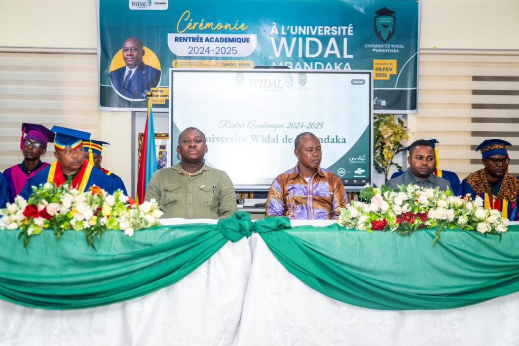 Lancement de l’Année Académique 2024-2025 à l’Université Widal de MBANDAKA