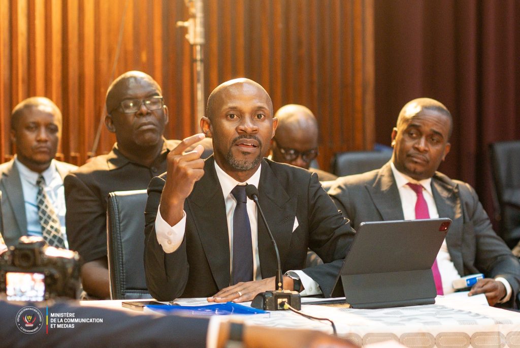 Patrick Muyaya : « Nous avons apporté une loi pour transformer le secteur des médias… »