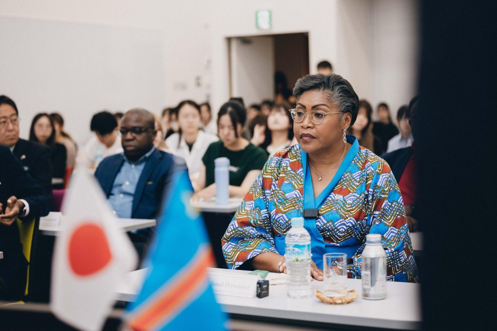Université d’Osaka : Judith Suminwa propose un programme d’échange RDC–Japon centré sur la jeunesse, le leadership féminin et la résilience communautaire
