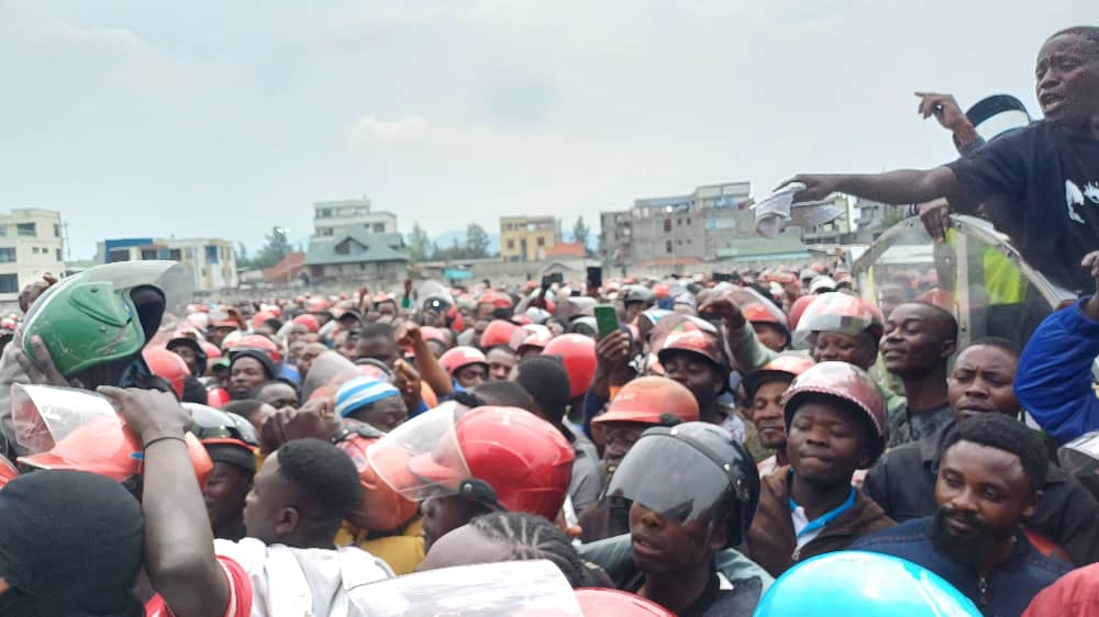 Sécurité à Goma : Bahati Musanga encourage les motards à renforcer leur engagement et prolonge leurs activités jusqu’à minuit