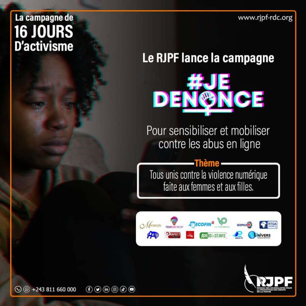 RDC : Face aux violences numériques, les journalistes défenseurs des droits des femmes montent au front