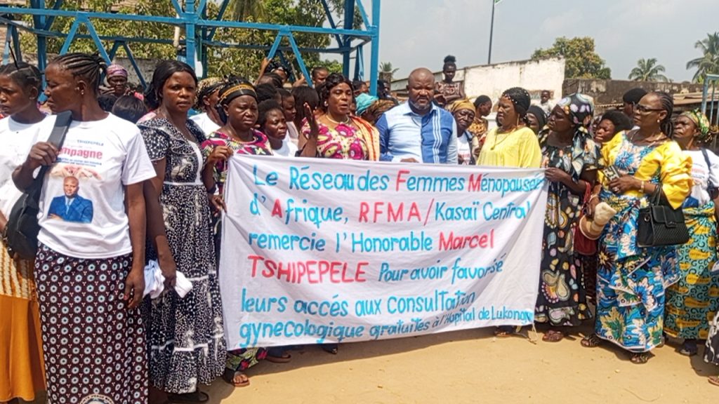 Kasaï Central : le RFMA salue l’engagement de Marcel Tshipepele pour la santé gynécologique des femmes à Lukonga