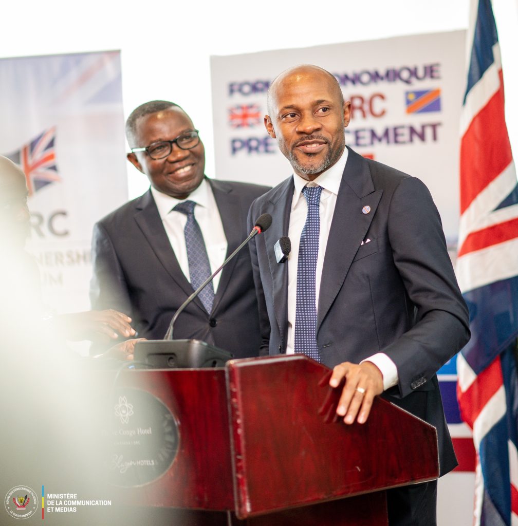 Patrick Muyaya et Julien Paluku mobilisent les congolais à participer au Forum économique Royaume-Uni- RDC