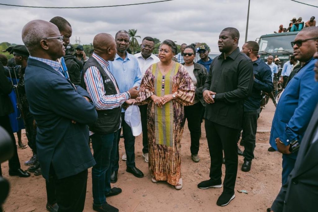 De la pose de la première pierre à la finition : Judith Suminwa sur le terrain pour s’assurer de l’achèvement des travaux de la Boucle d’Inkisi